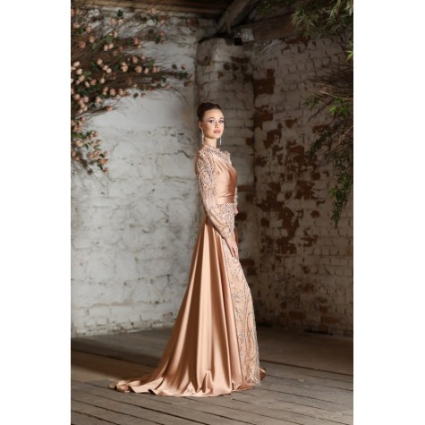 Sinem Dress - Copper