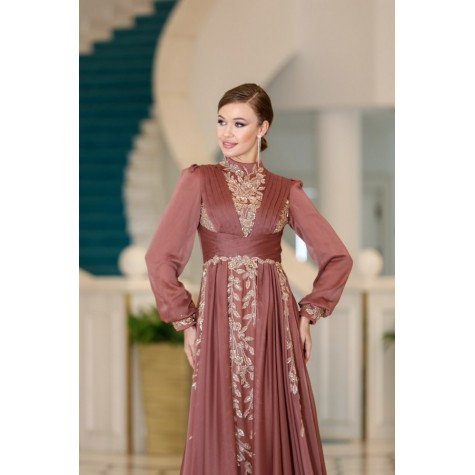 Hijab Dress - Seyran Dress - Copper