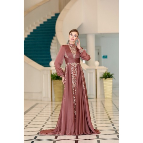 Hijab Dress - Seyran Dress - Copper