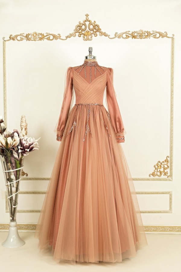 Aysima Dress Copper
