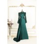 Birce Dress - Emerald