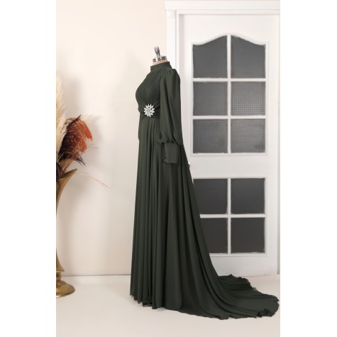 Hijab Dress - Valerya Dress Green
